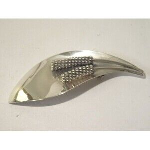 A & K Aare Krogh Denmark Sterling Silver Calla Lily Pin Brooch